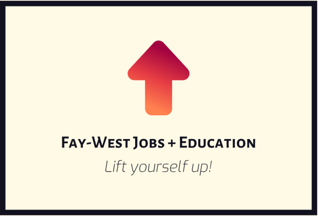 Fay West Jobs + Education logo